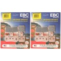 EBC Brakes EPFA Sintered Fast Street and Trackday Pads Front - EPFA442/4HH EBC Brakes EPFA Sintered Fast Street and Trackday Pads Front - EPFA442/4HH
